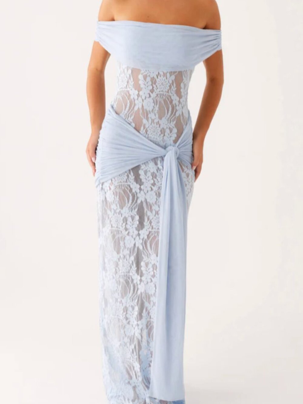 PEPPERMAYO BLUE MAXI DRESS - Picture 2 of 3